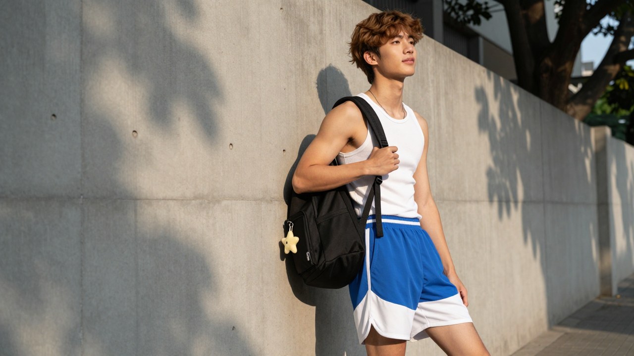 Lead image for men’s bag charms and campus commute bag styling