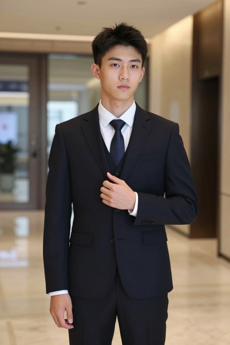 Formalwear and professional uniform editorial image