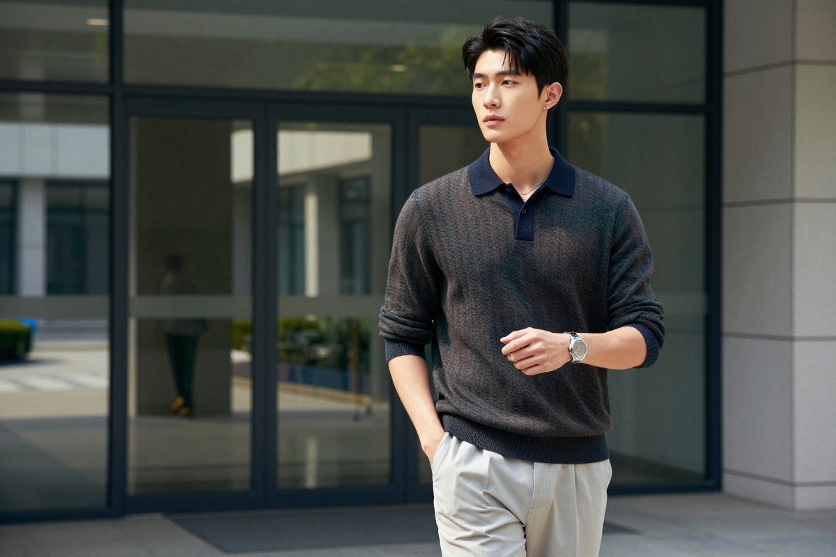 Modern youth-menswear collage showing basic tops styled with relaxed trousers and shorts