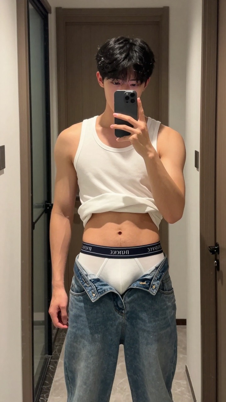 更克制的镜前图像，让内衣内容重新回到基础层叙事，而不是廉价展示。