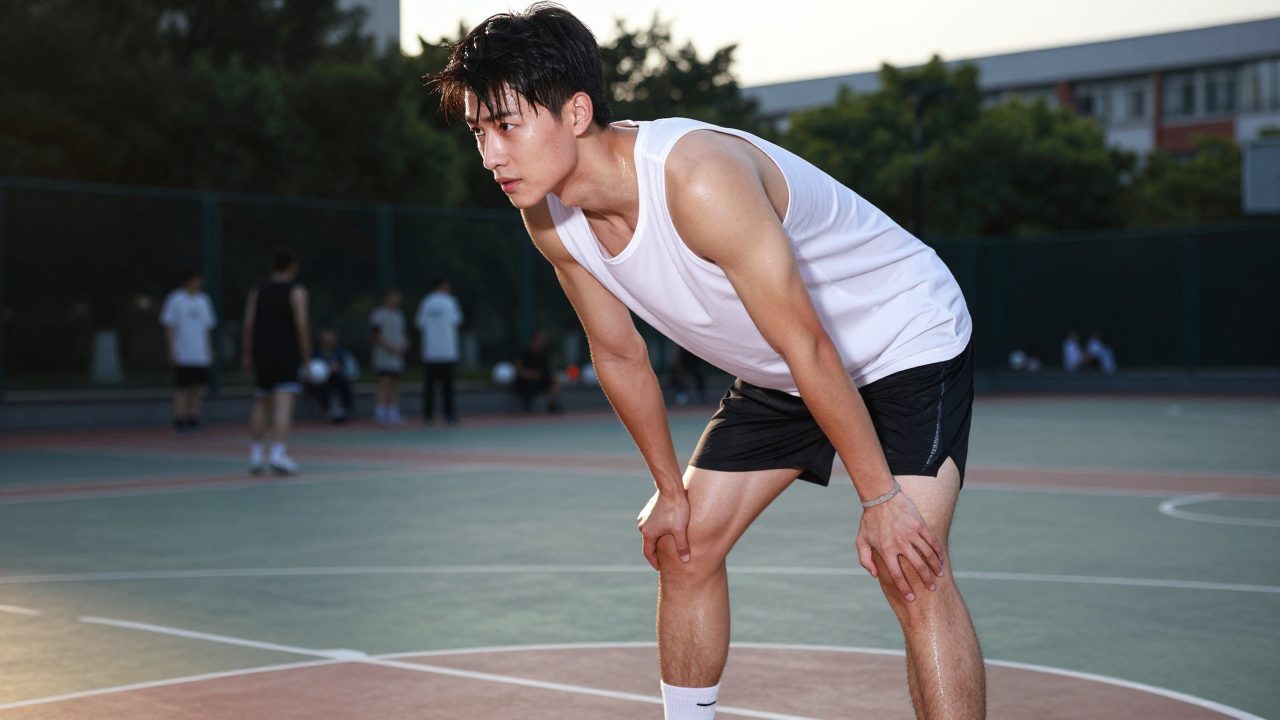 青年运动男生主视觉图可作为骑行风与训练身体状态关系的辅助图