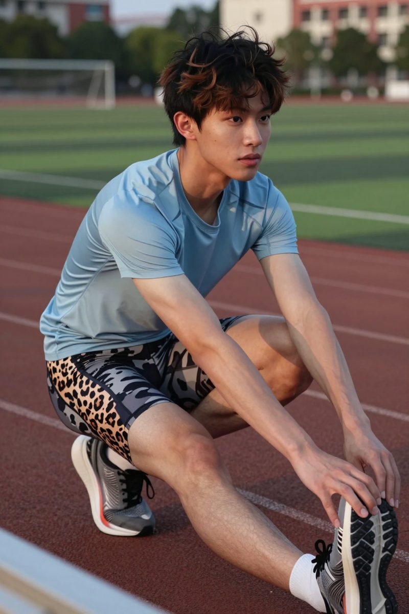 运动拉伸动作可辅助说明骑行装备与下肢发力结构的关系